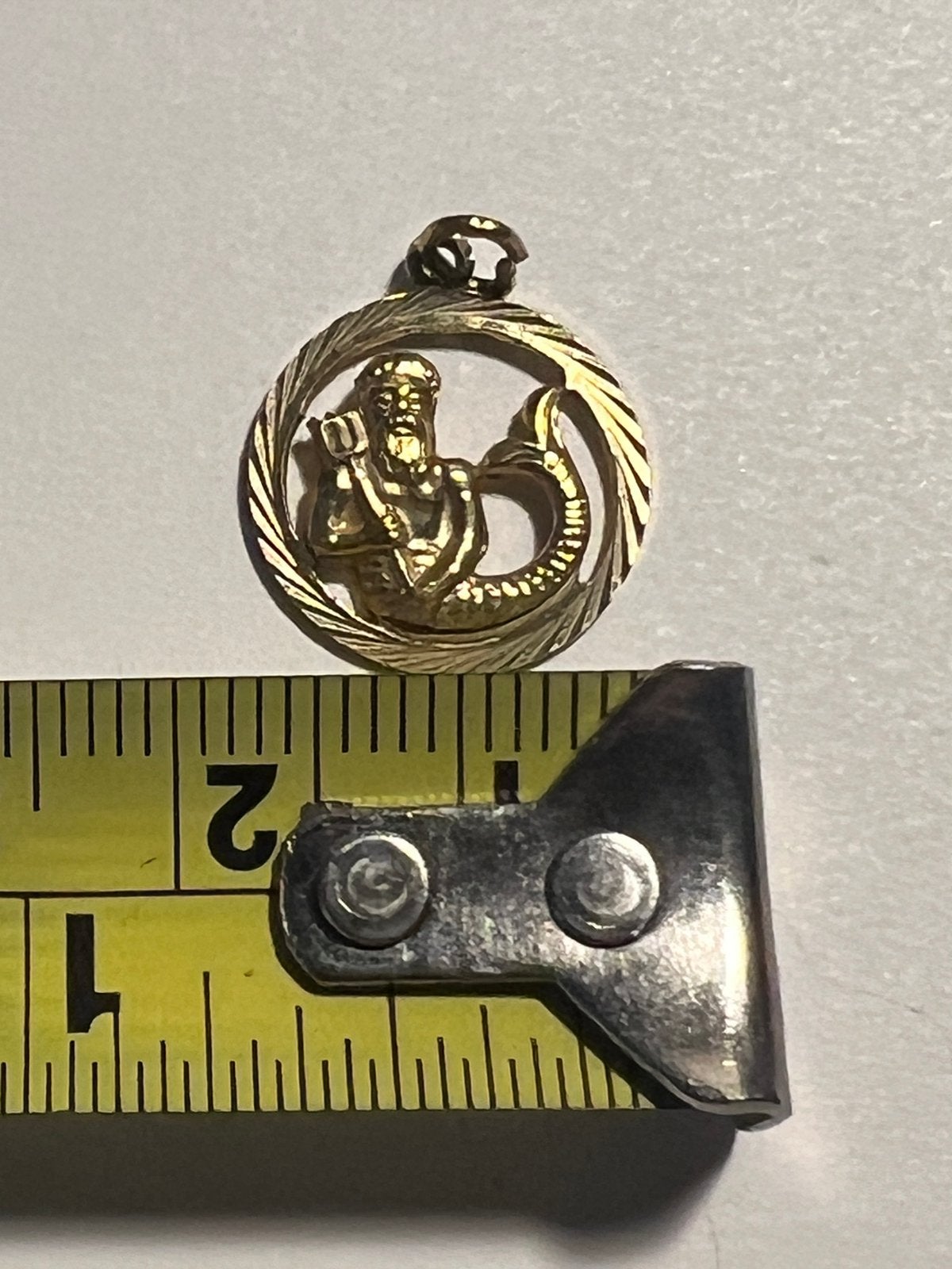 Gouden Triton/Zeemeerman Hanger, Ophalen of Verzenden, Goud