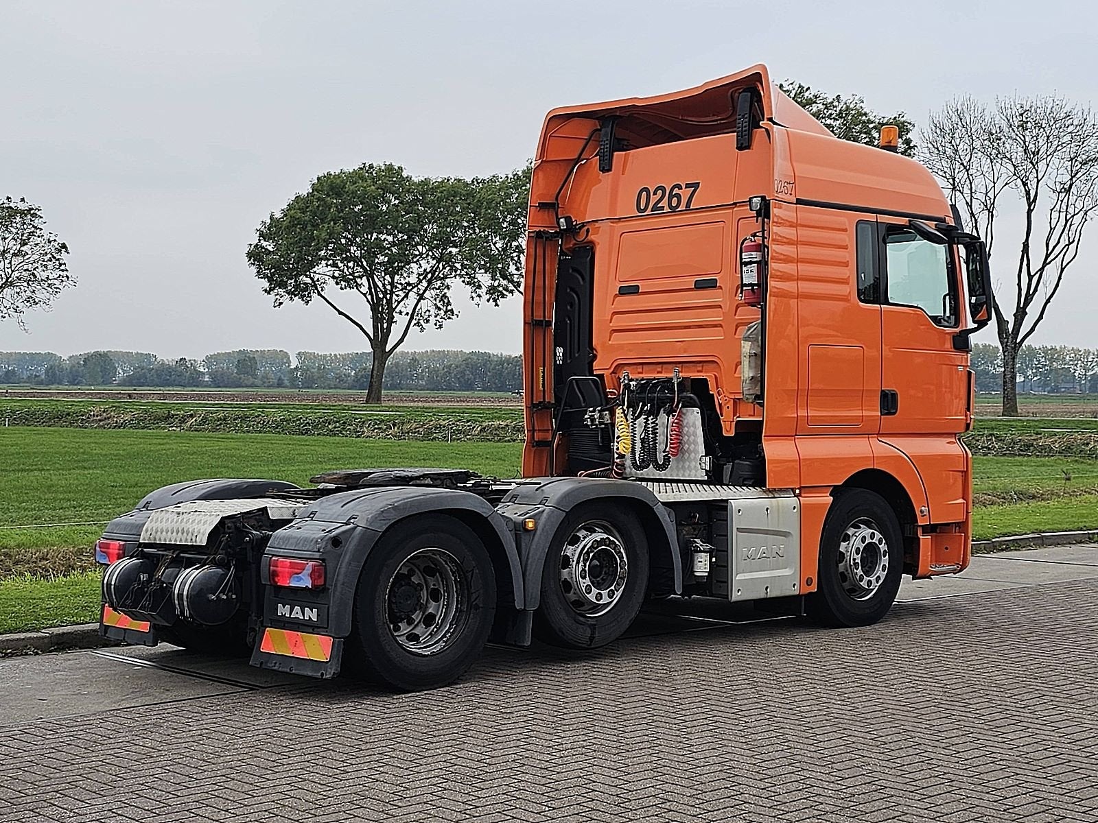M.A.N. 26.460 TGX 6x2/2 BLS Sleeping Cabin Airco Spring Air, Auto's, Automaat, 460 pk, Euro 6, Overige kleuren
