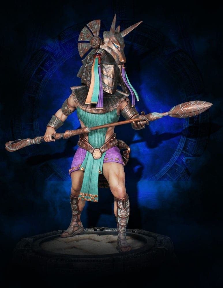 Stargate Statue 1/4 Anubis 61 cm Statue Sideshow, Ophalen of Verzenden, Nieuw, Fantasy