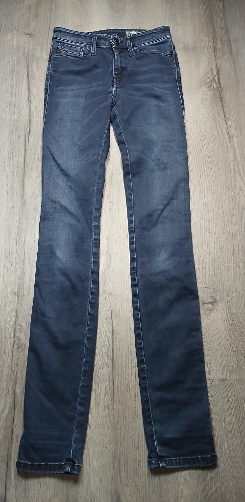 DIESEL Skinzee Super Slim-Skinny Jeans, Blauw, Ophalen of Verzenden, Zo goed als nieuw, Diesel