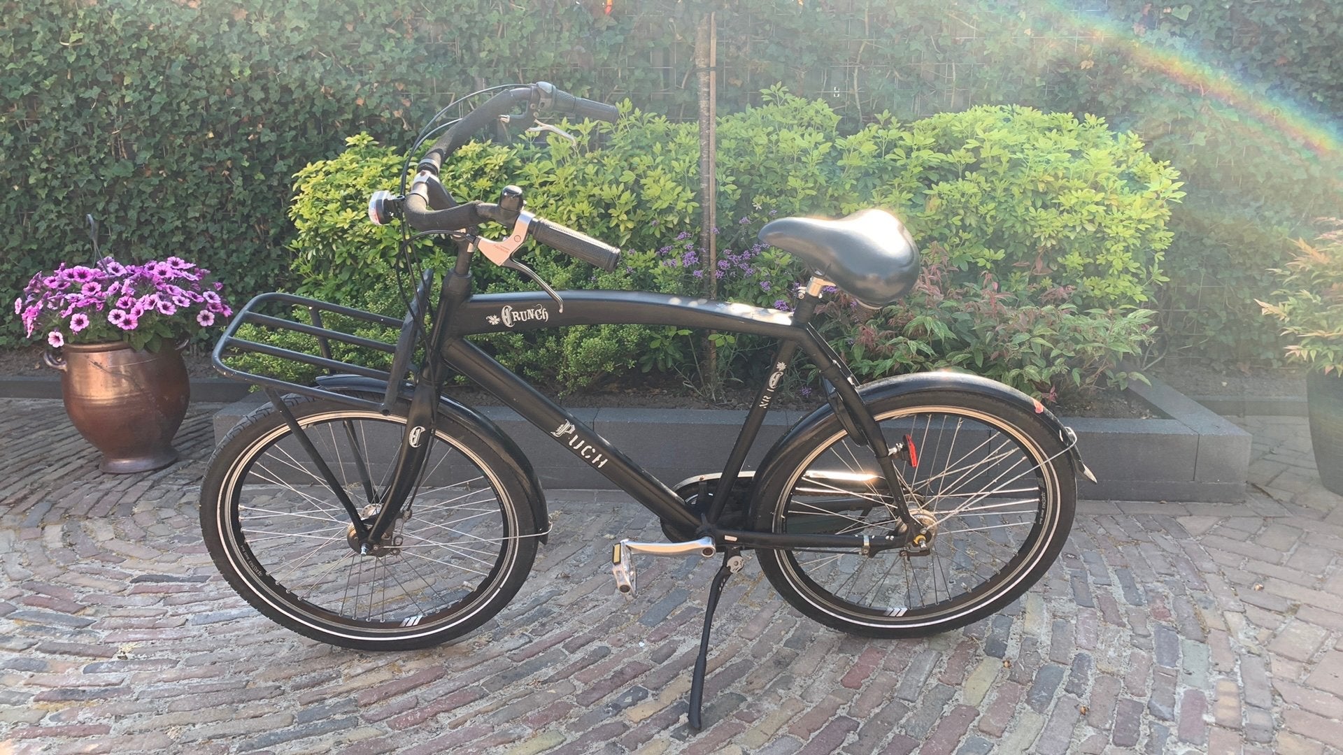 Puch Herenfiets maat 59, Gebruikt, Versnellingen, 57 tot 61 cm, Trommelrem