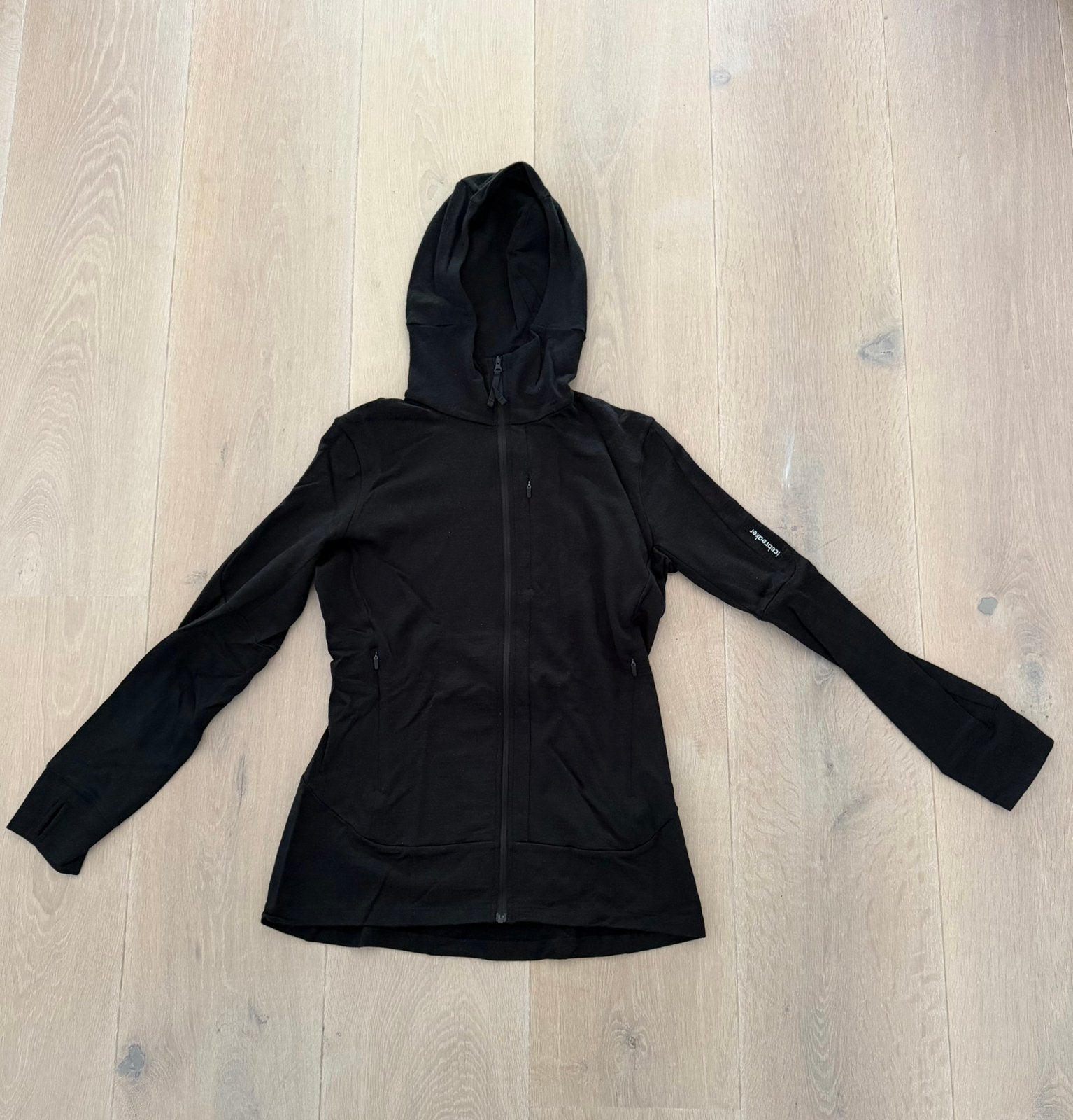 Icebreaker Merino 260 Quantum IV LS Zip Hoodie Dames, Maat M, Ophalen, Zo goed als nieuw, Kleding