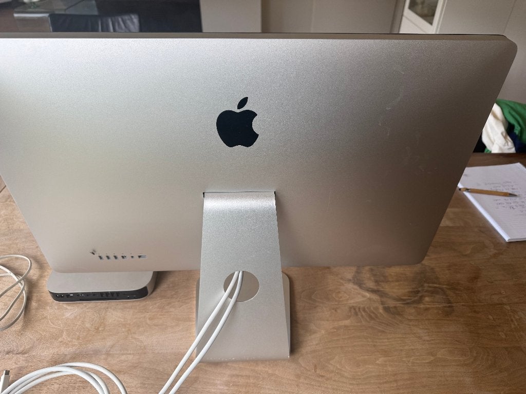 Apple Mac Mini 7.1 (2014) + Thunderbolt 27" + keyboard+muis, Ophalen, 2 tot 3 Ghz, Apple, 512 GB