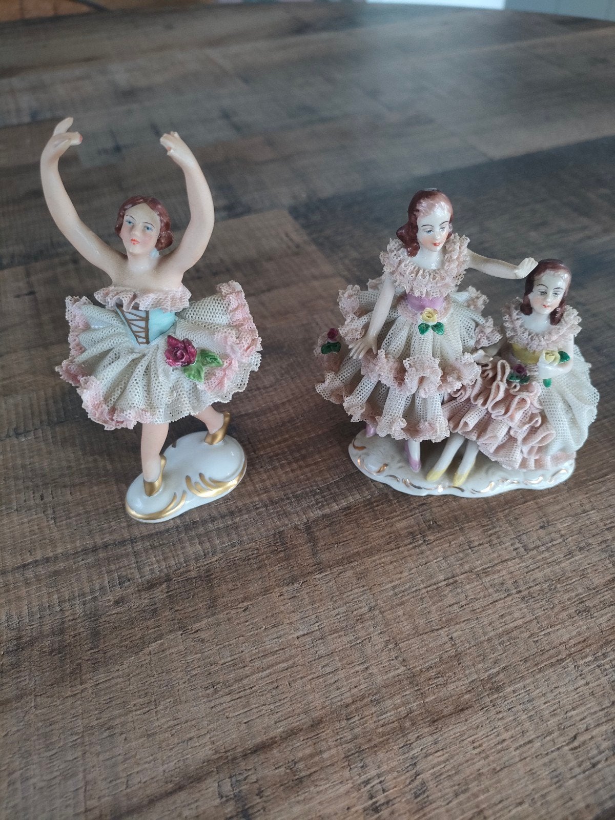 Vintage Porseleinen Beeldjes: Ballerina & Dames, Ophalen