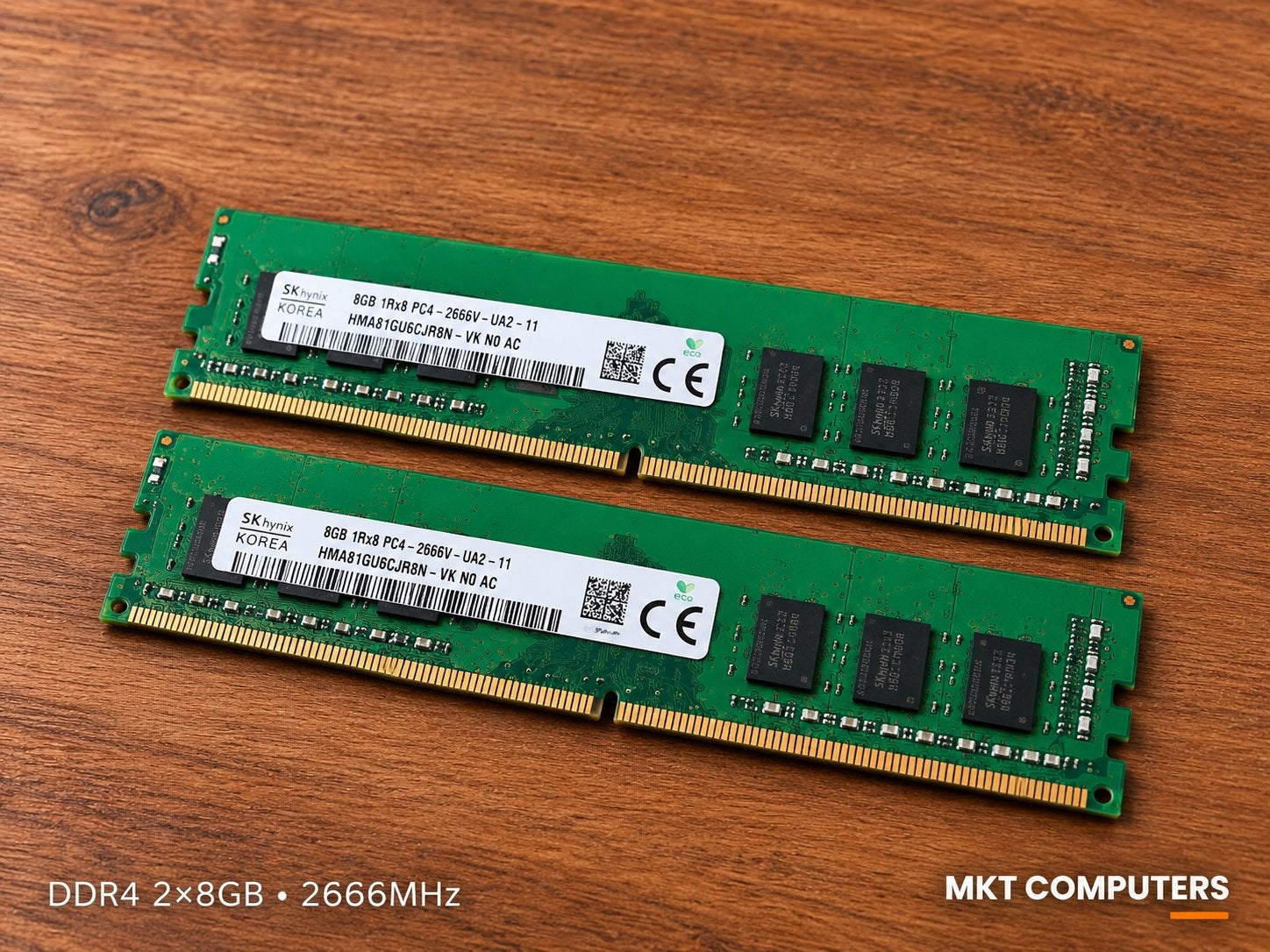 16GB DDR4 RAM | 2x8GB | 2666MHz, Computers en Software, DDR4, Ophalen of Verzenden, Zo goed als nieuw, Desktop