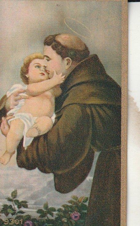 Prentje Sint-Antonius van Padua, Ophalen of Verzenden, Zo goed als nieuw, Kaart of Prent, Christendom | Katholiek