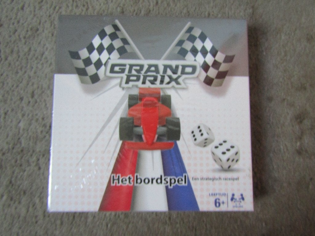 Spel: Grand prix, het bordspel GESEALD, Ophalen of Verzenden, Nieuw, Globetrade