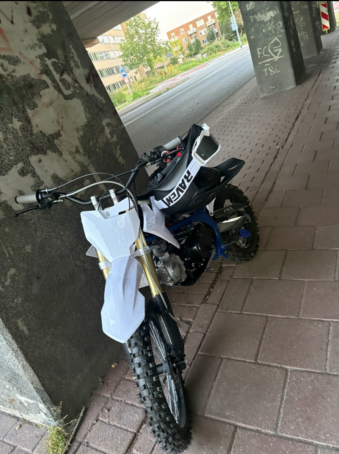 Ultra motorcross 125cc, Fietsen en Brommers, Minibikes, Midibikes en Pitbikes, Ophalen, Zo goed als nieuw, Pitbike
