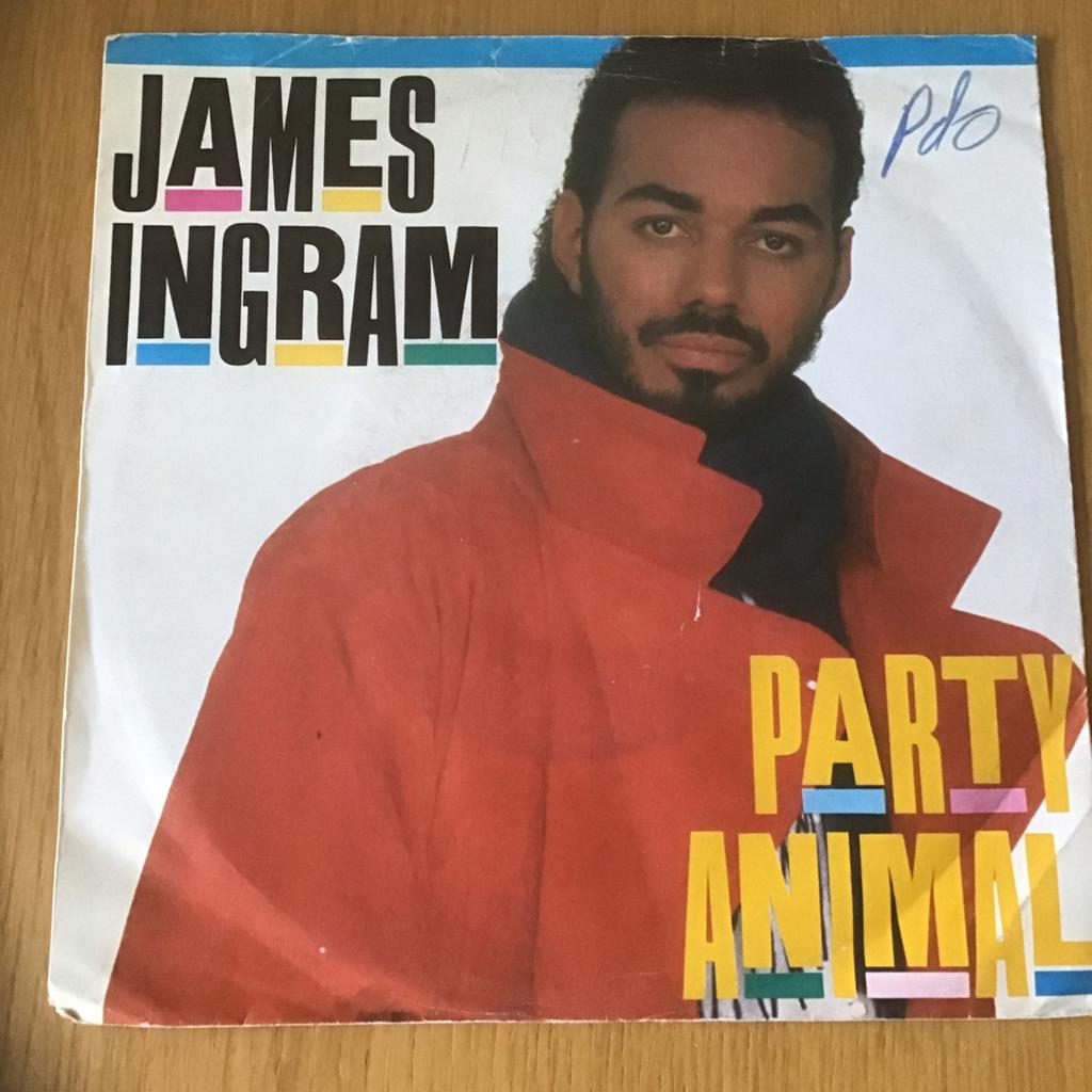 James Ingram - Party animal, Ophalen of Verzenden, Gebruikt, Single