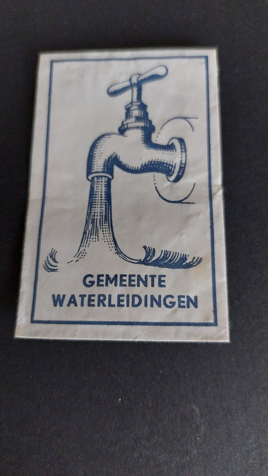 Gemeente Waterleidingen, Verzenden, Nederland