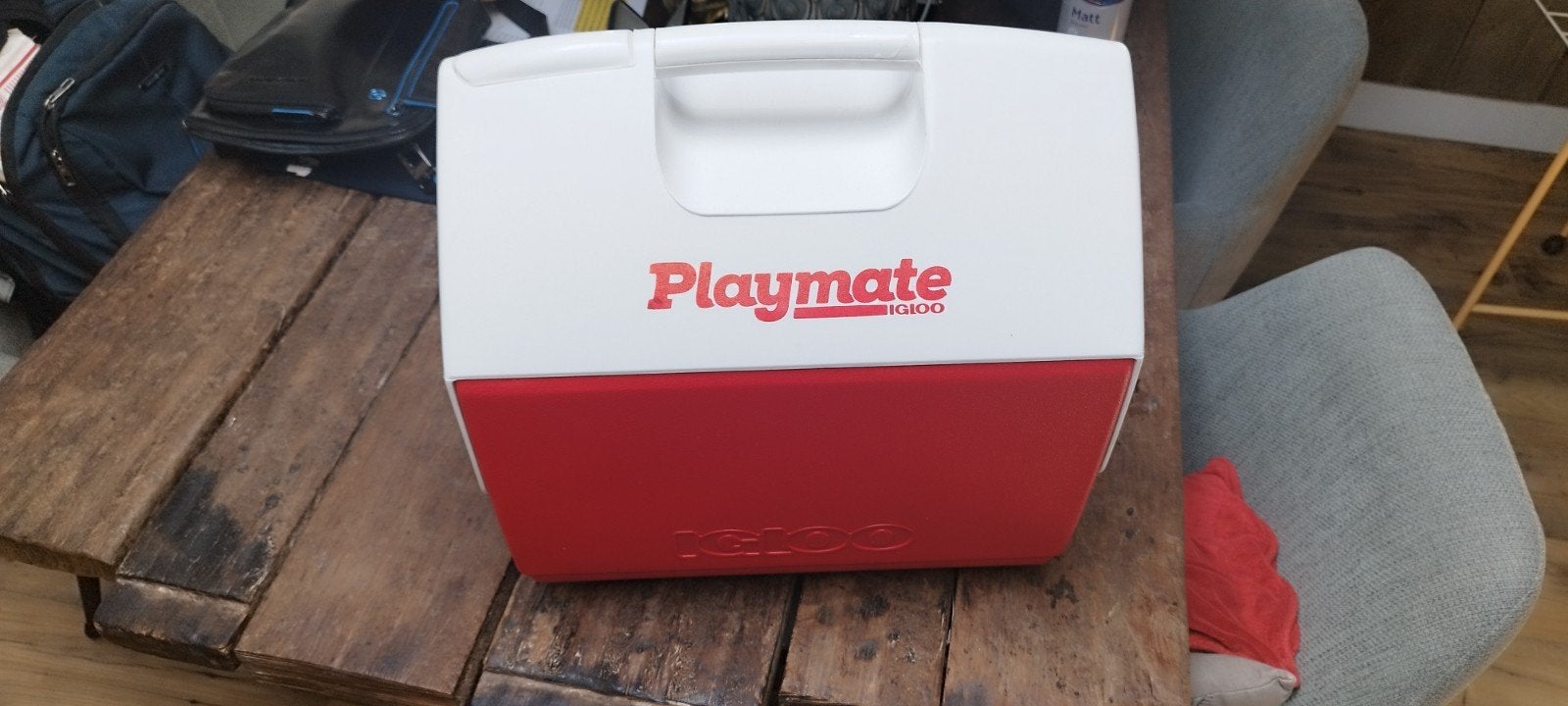 IGLOO Playmate Elite koelbox - 15 liter rood / wit., Ophalen of Verzenden, Koelelement