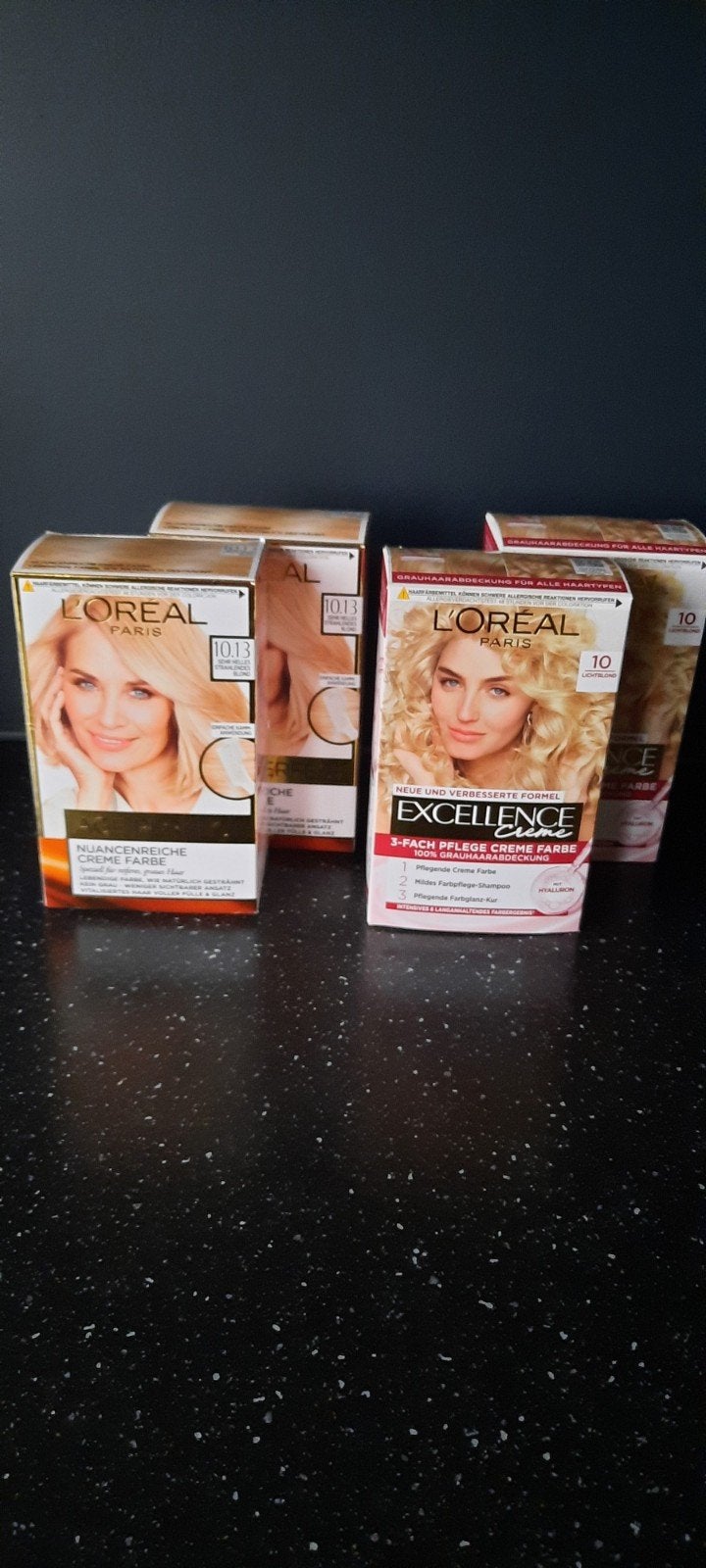 L'Oréal Haarverf - 2x Excellence Crème  2x Age Perfect, Verzenden, Nieuw, Overige typen