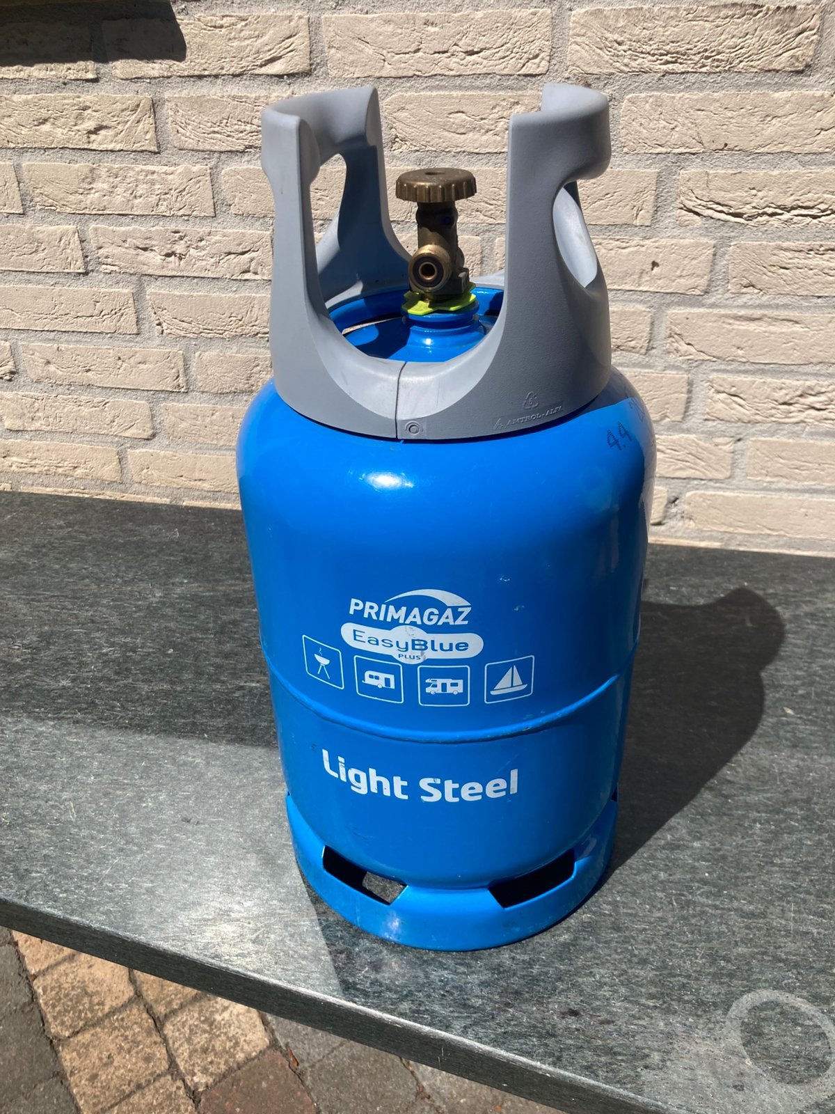 Primagaz EasyBlue 6Kg gasfles 85% vulling, Caravans en Kamperen, Kampeeraccessoires, Ophalen, Gebruikt