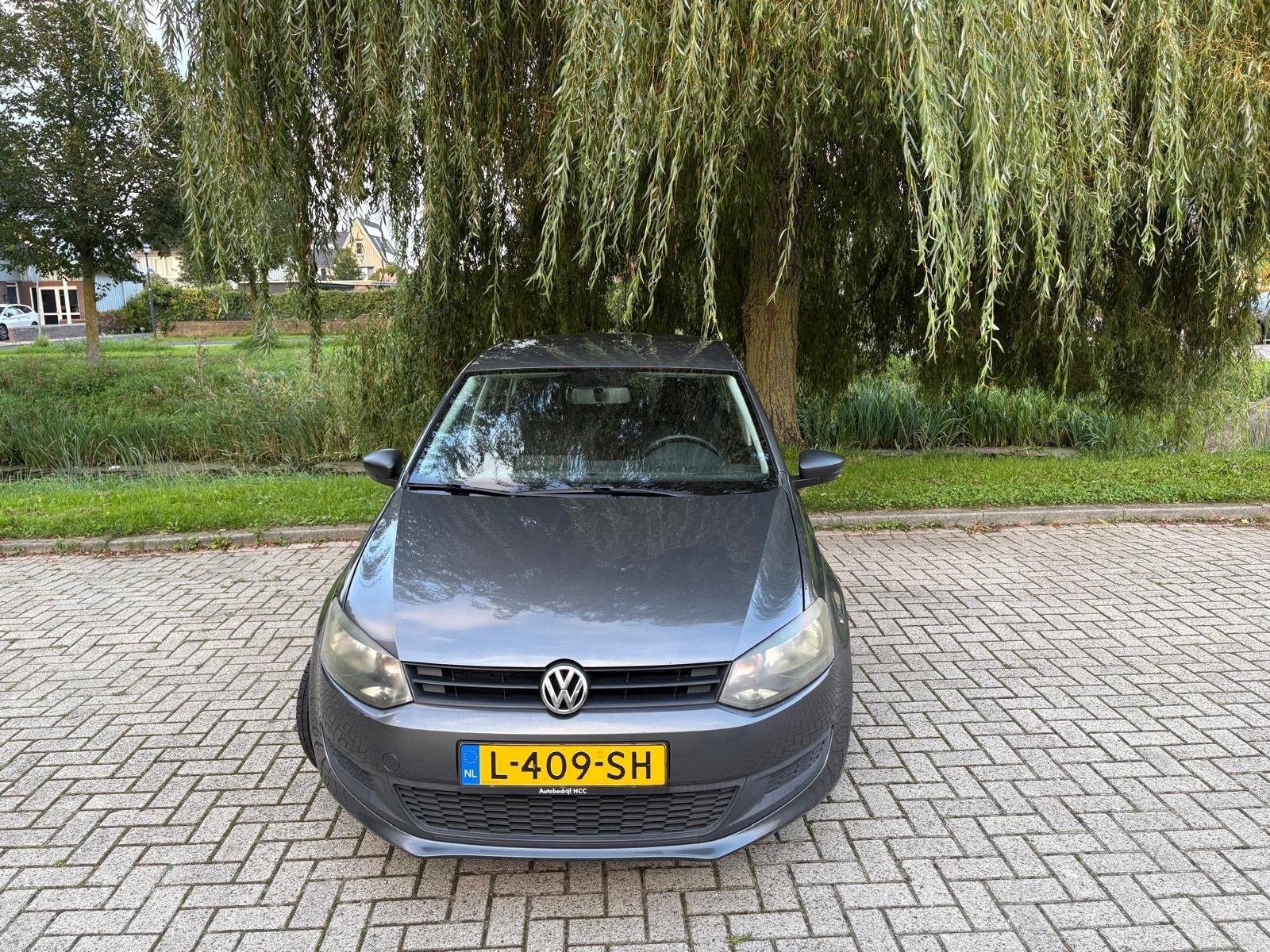 Volkswagen Polo 1.2 6V 44KW 2009 Grijs, Voorwielaandrijving, 40 €/maand, Zwart, 1198 cc