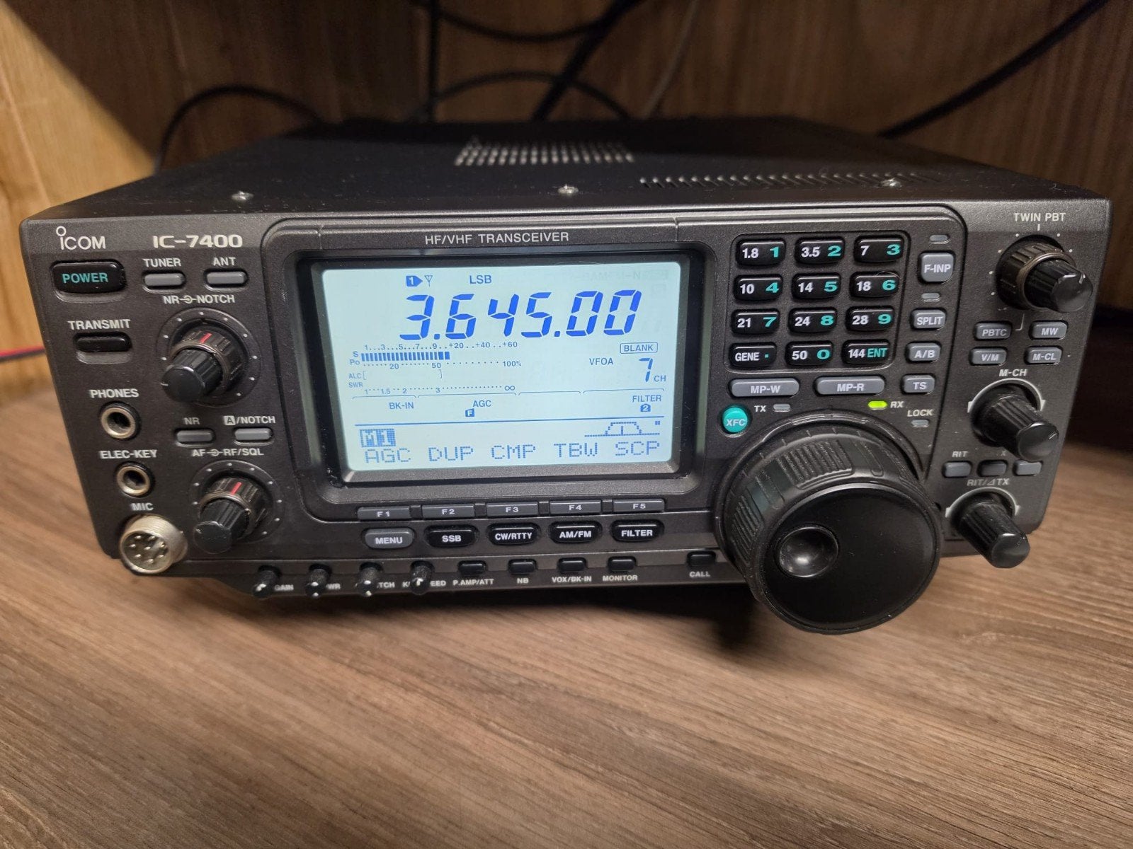Icom ic 7400, Telecommunicatie, Ophalen of Verzenden, Gebruikt, Zender en Ontvanger