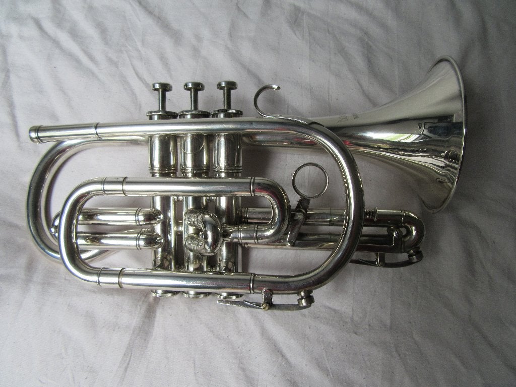 Cornet B&H Besson, Ophalen of Verzenden, Gebruikt, Overige typen, Met koffer