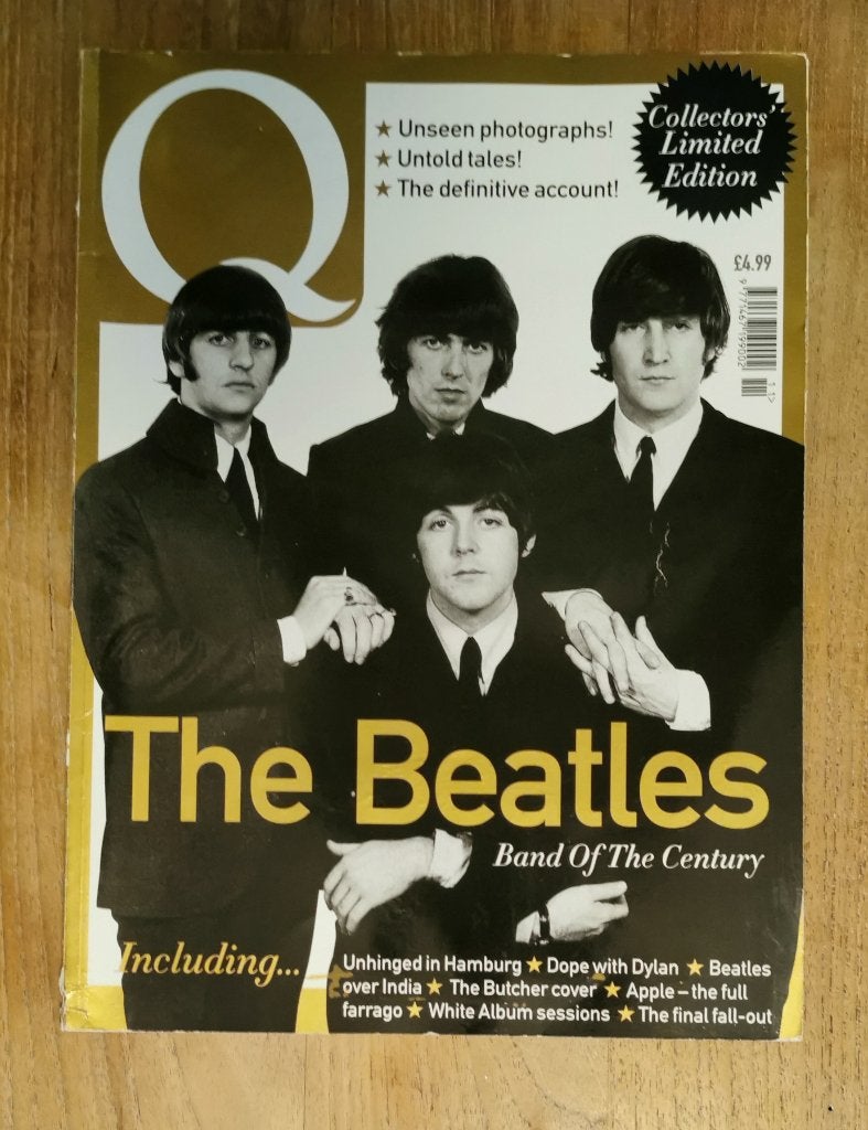 The Beatles Q Magazine Collectors Limited Edition zie fotos, Ophalen of Verzenden, Gebruikt, Boek, Tijdschrift of Artikel