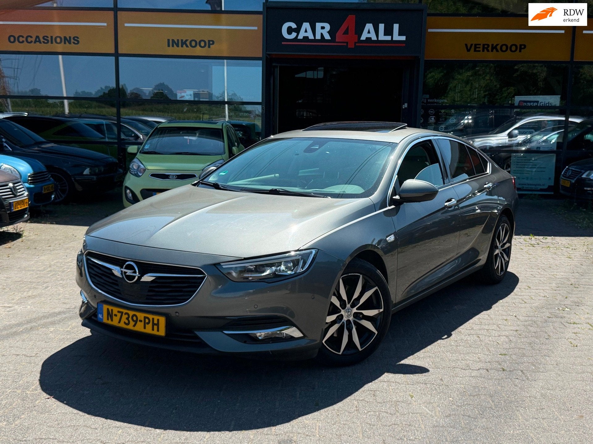 Opel Insignia Grand Sport 2.0 BiTurbo 4x4 Exclusive DAKJE/VE, Auto's, Automaat, 1605 kg, 4 cilinders, Bedrijf