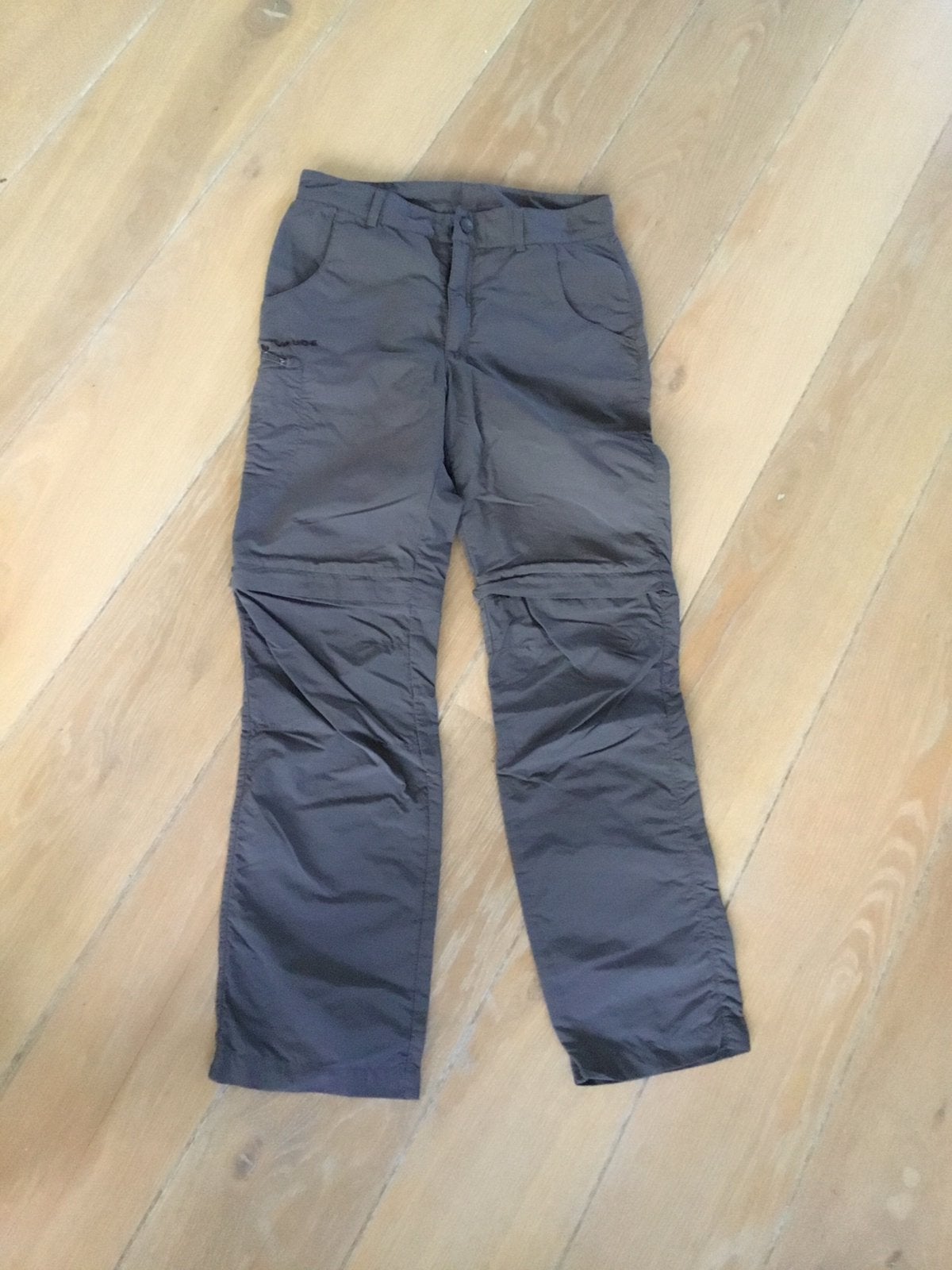Vaude afritsbroek maat 146/152 grijs, Ophalen, Gebruikt, Jongen of Meisje, Broek