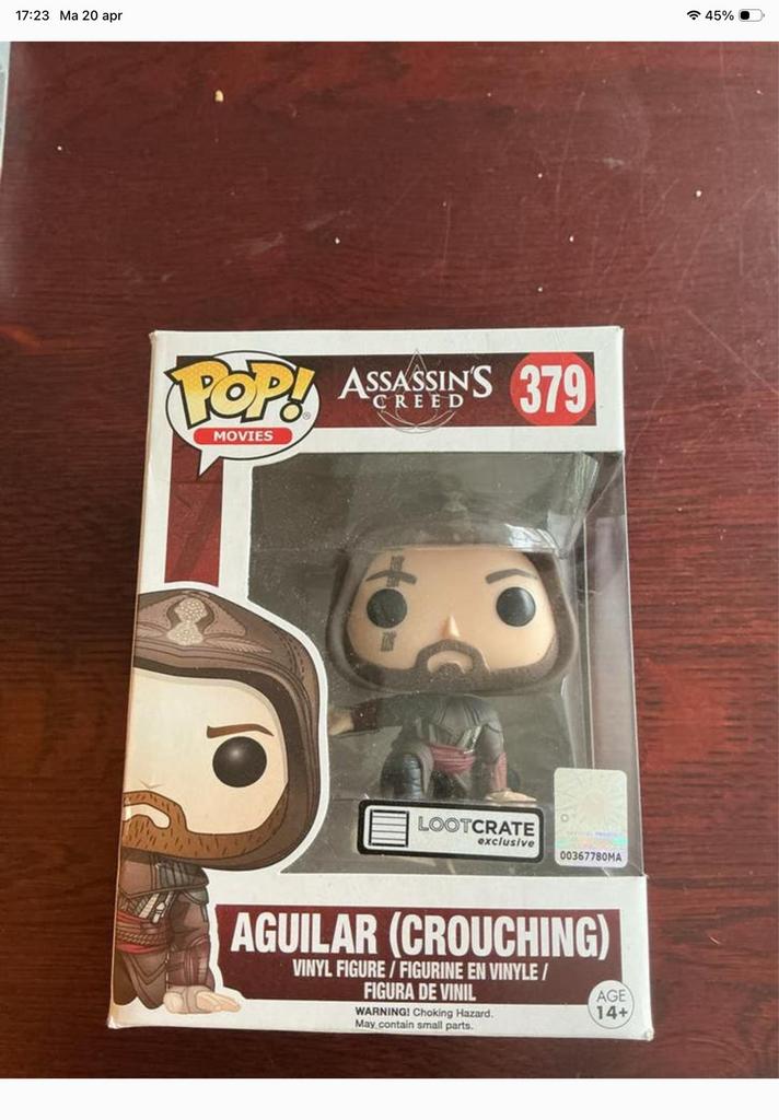 Funko Pop! Assassin's Creed Aguilar (Crouching) #379, Ophalen of Verzenden, Nieuw