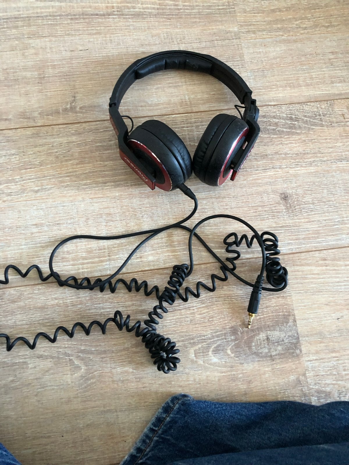 Pioneer HDJ-500 DJ Koptelefoon - Gebruikt, Ophalen of Verzenden, Gebruikt, Studio / DJ, Zwart