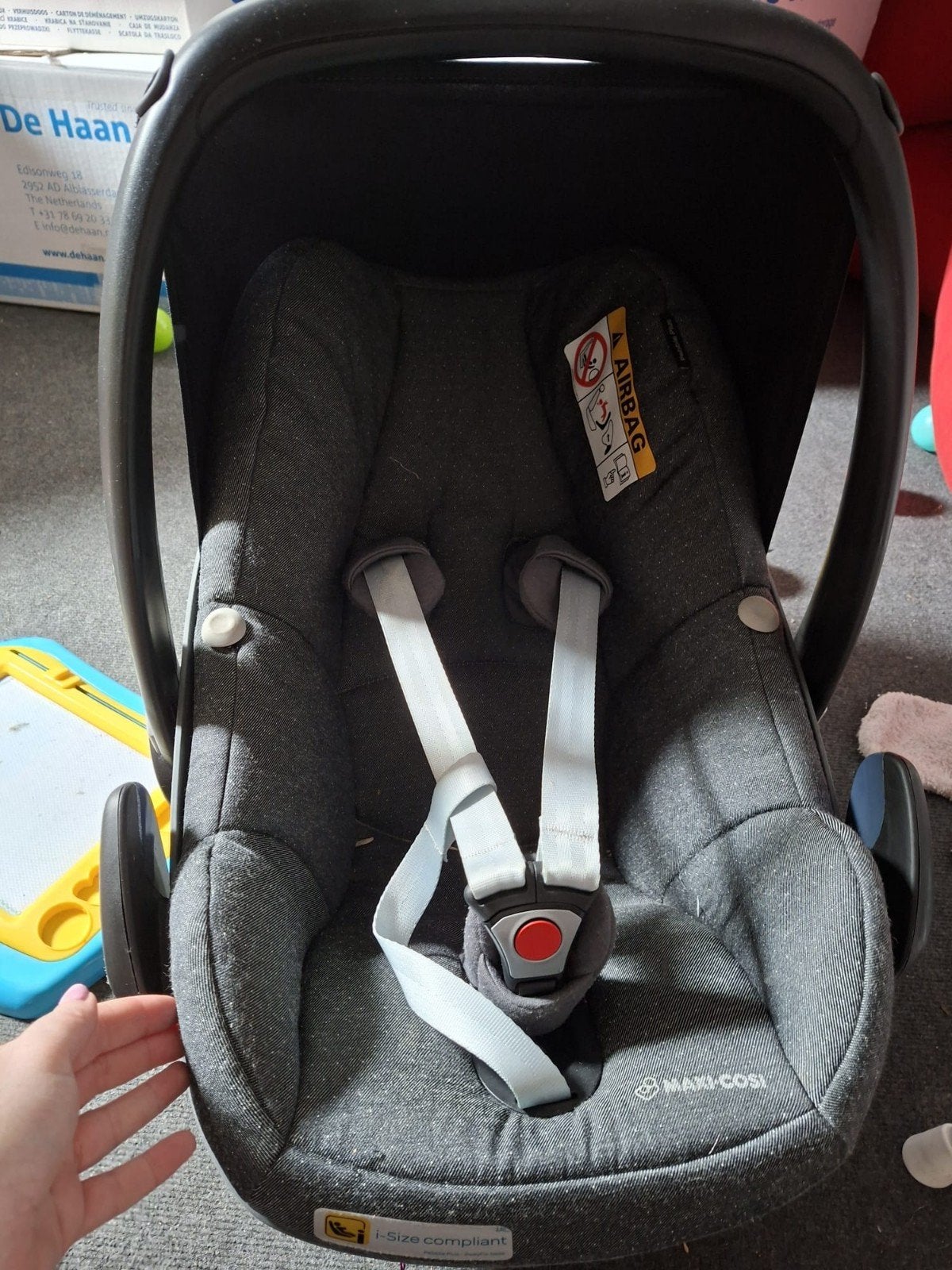 Maxi cosi, Kinderen en Baby's, Autostoeltjes, Autogordel, Ophalen of Verzenden, Zo goed als nieuw, 0 t/m 13 kg