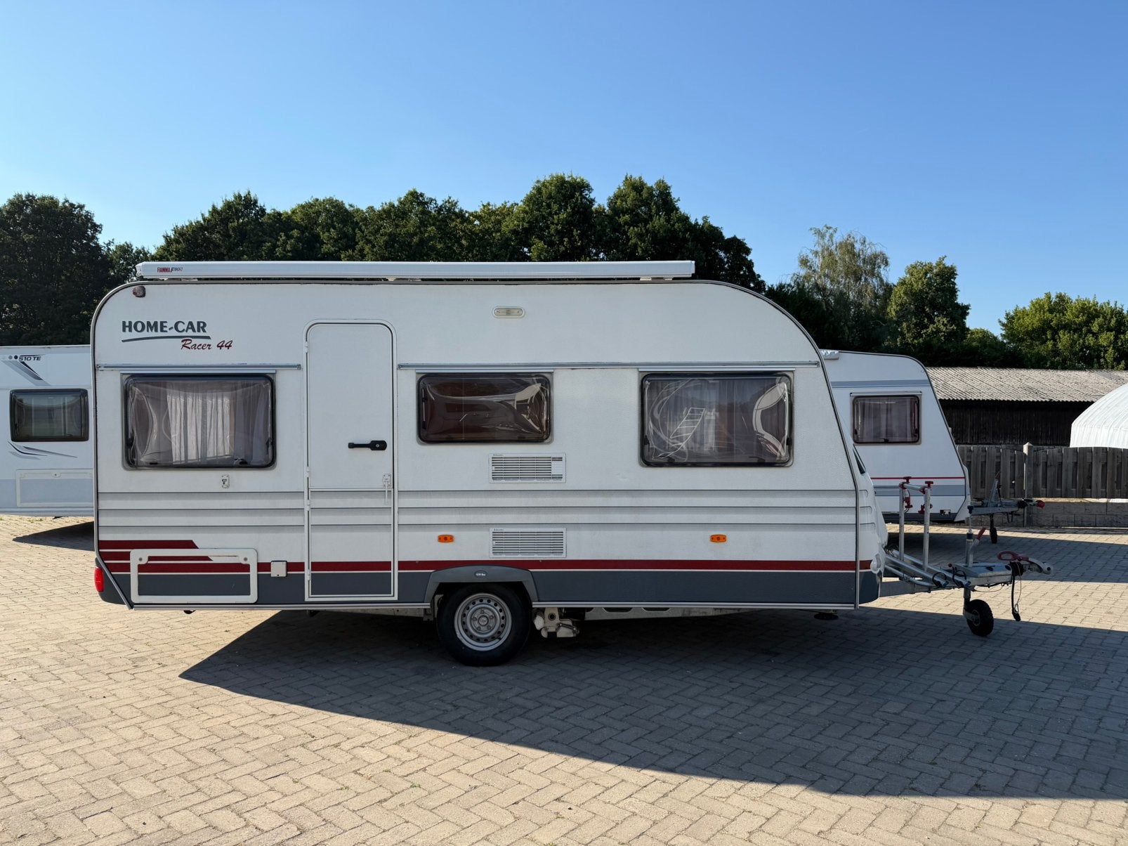 Home-car caravan racer 44 2000 met VASTE luifel, MOVER, Home-car, Schokbreker, Treinzit, Particulier