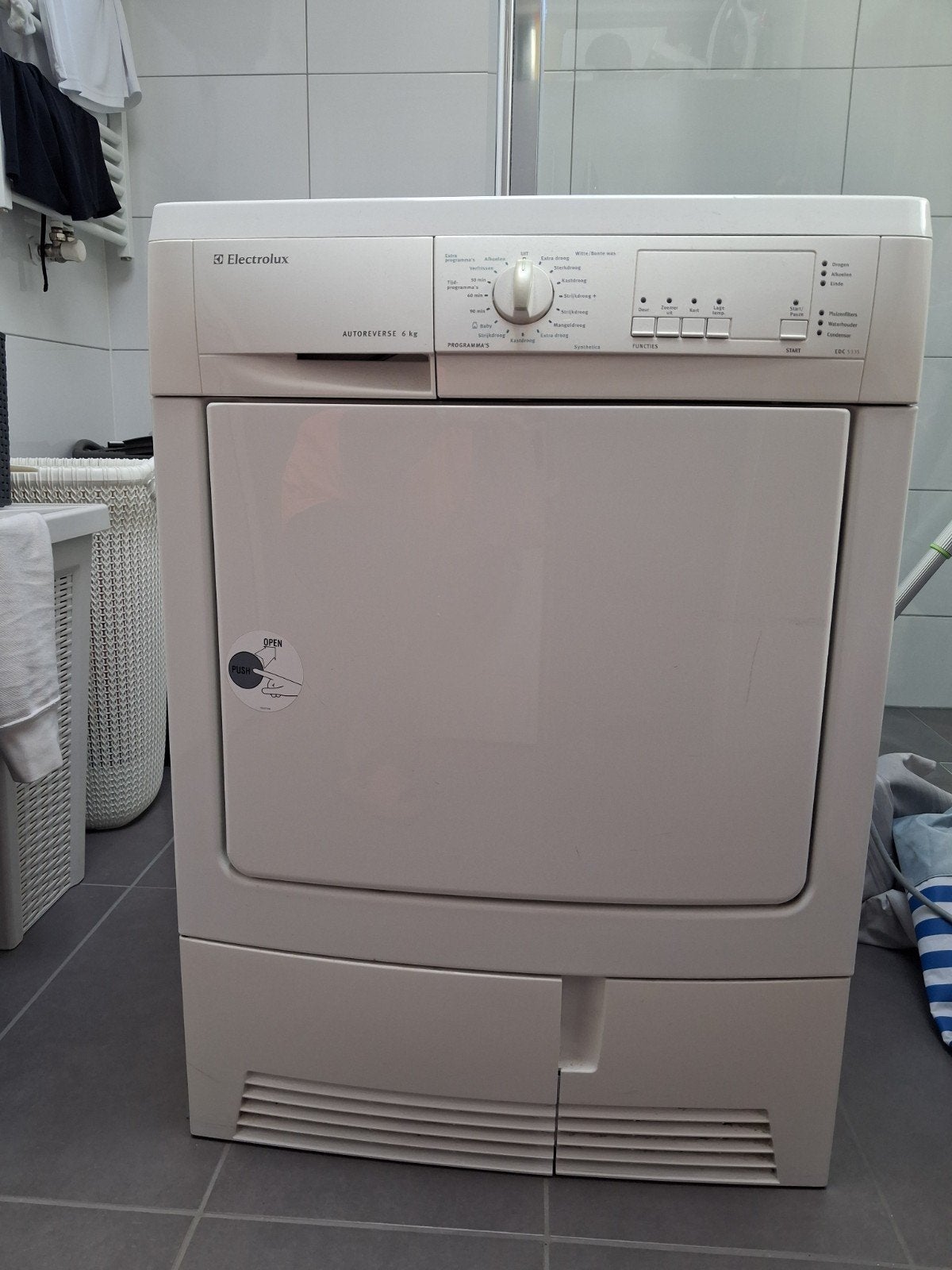 Fijne wasdroger van het merk Electrolux