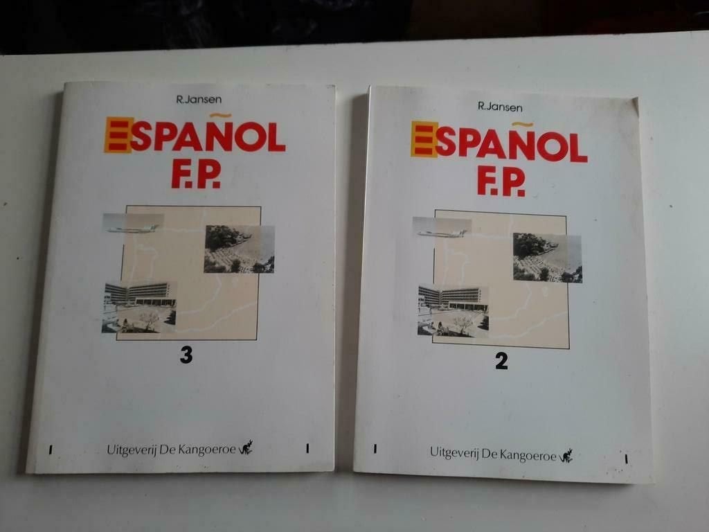 Español F.P. voor gevorderden deel 2 en 3 van R. Jansen, Ophalen of Verzenden, Zo goed als nieuw, Overige niveaus, R. Jansen