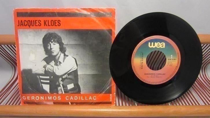 Jacques Kloes, Geronimos Cadillac (single 7"), Ophalen of Verzenden, Gebruikt, Nederlandstalig