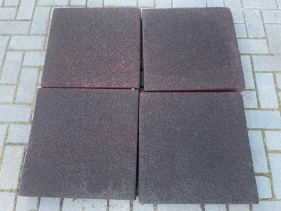 Rubberen tegels, Tuin en Terras, Tegels en Klinkers, Ophalen
