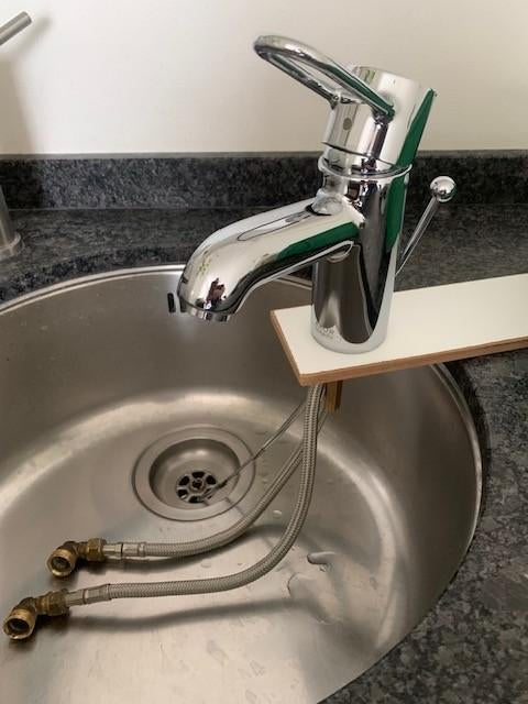 Hansgrohe Axor Uno eenhendel wastafelmengkraan, Doe-het-zelf en Verbouw, Sanitair, Ophalen of Verzenden, Zo goed als nieuw, Chroom