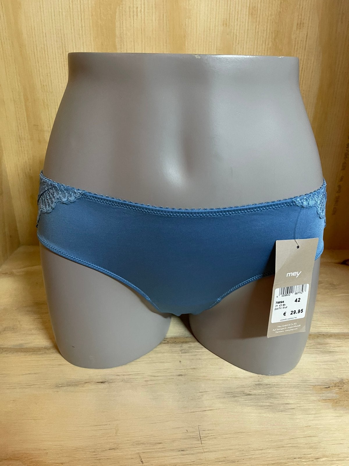 Mey hipster maat 42 en 44 model gorgeous, Verzenden, Blauw, Broekje of Short