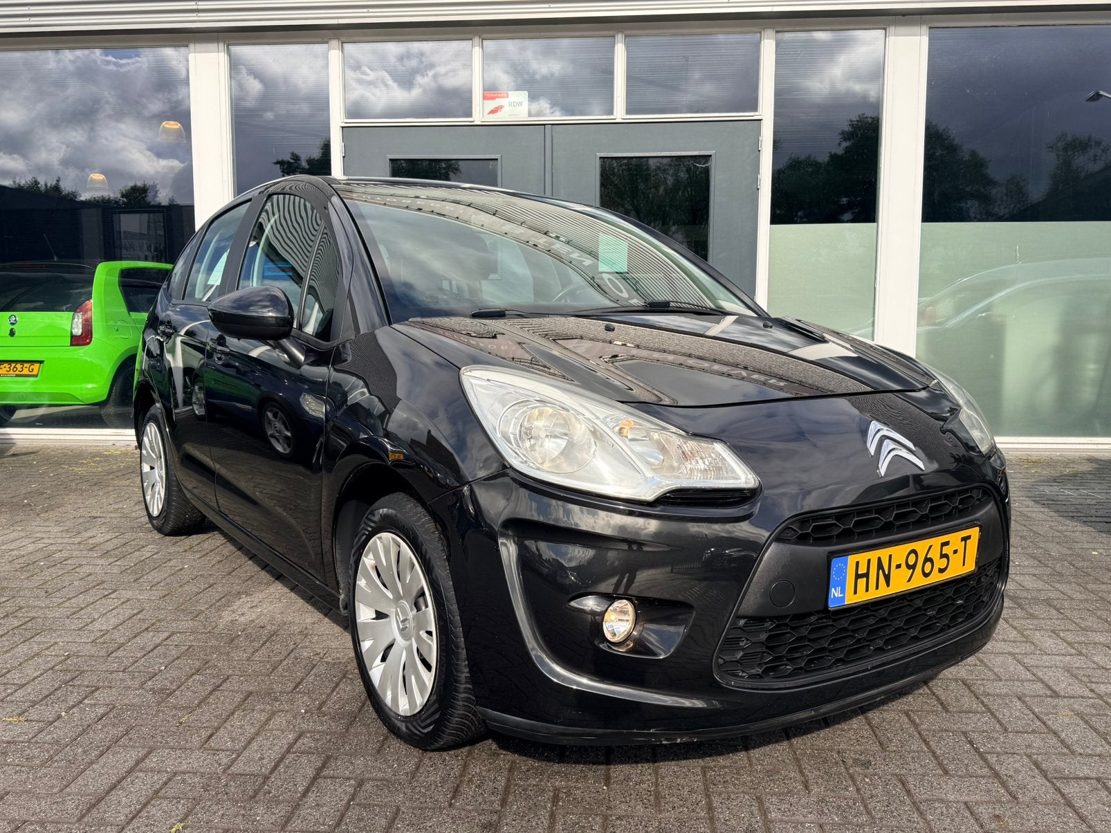 Citroën C3 1.4i-8V 2012/Juiste Motor/Airco/Cruisecontrol!!!, Auto's, Voorwielaandrijving, Stof, Zwart, 4 cilinders