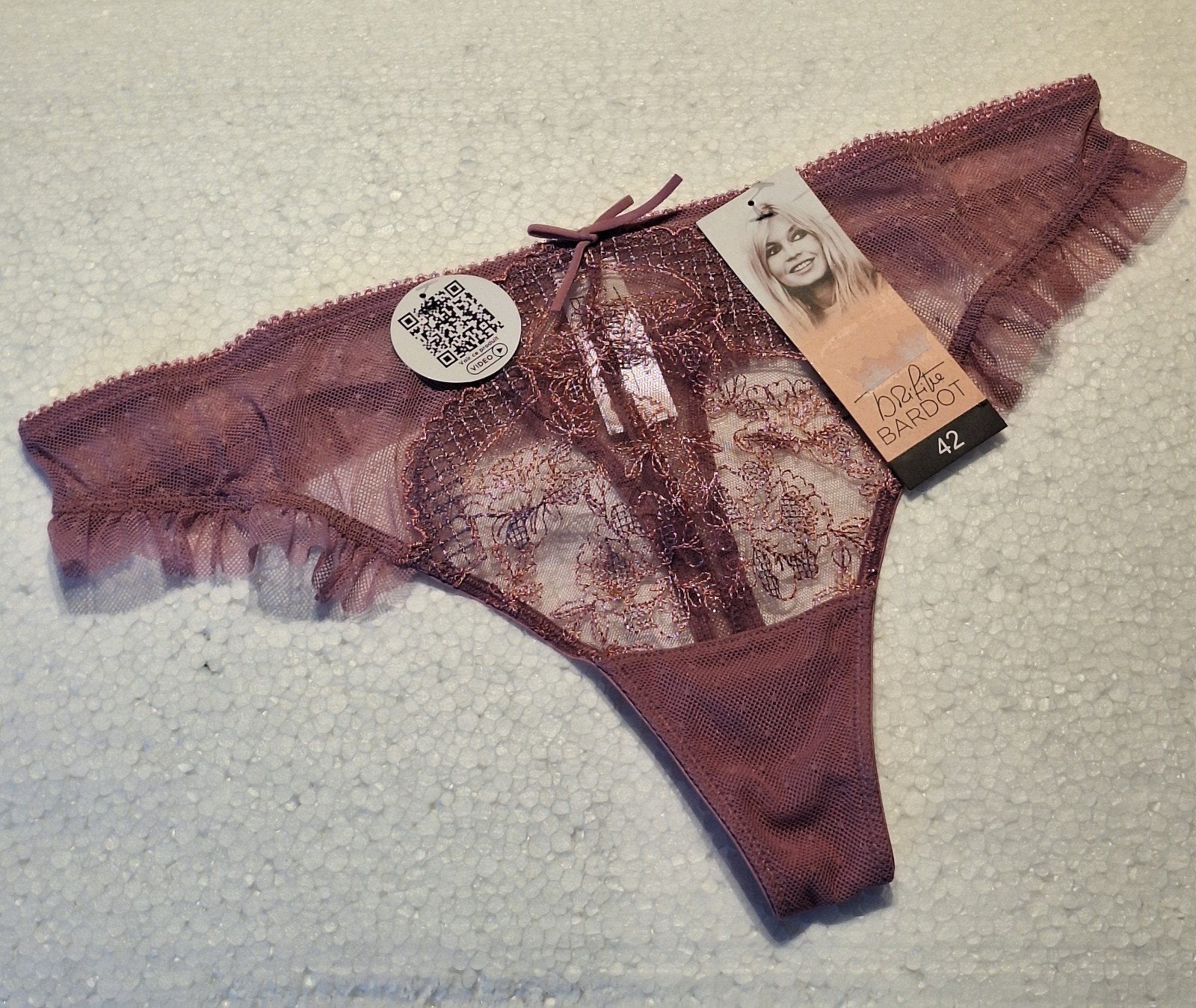 Sexy roze string van Brigitte Bardot L (40), Kleding | Dames, Ondergoed en Lingerie, Brigitte Bardot, Verzenden, Roze, String