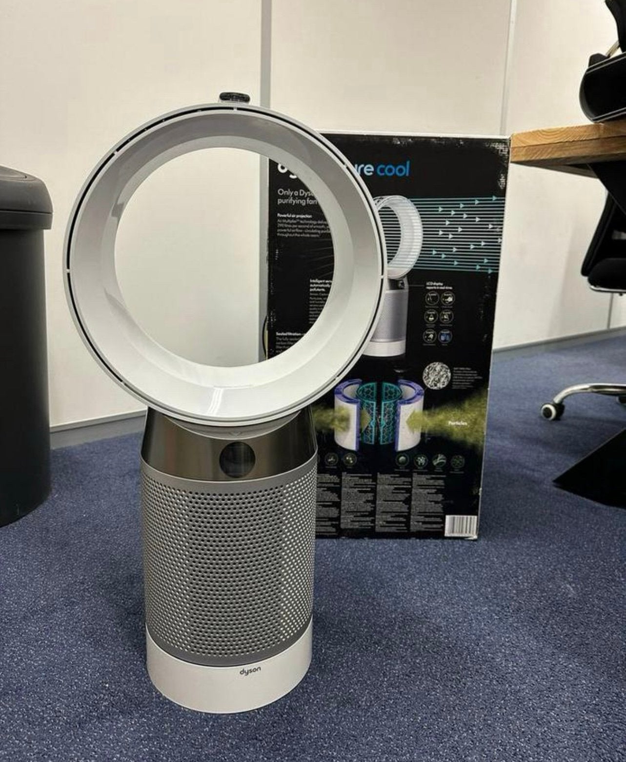 Dyson DP 04 ventilator/ luchtreiniger, Ophalen of Verzenden, Zo goed als nieuw, Kunststof, Minder dan 50 cm