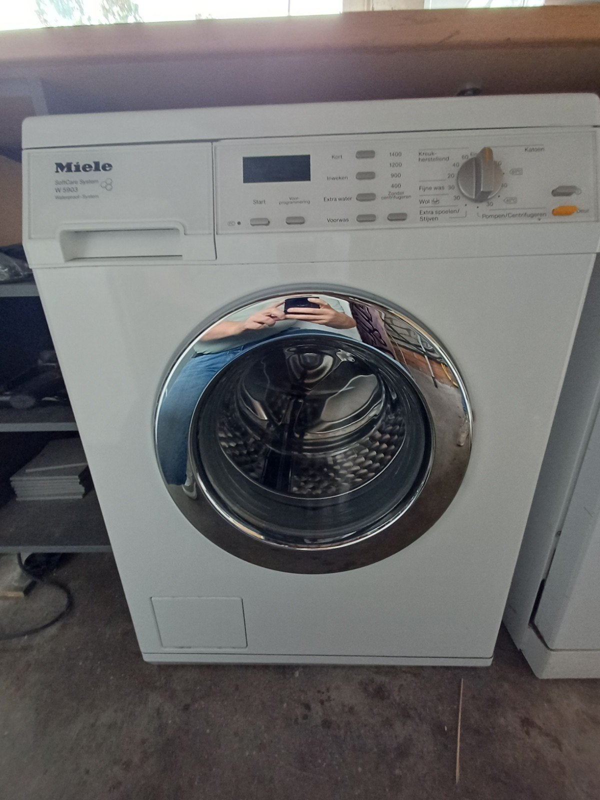 Miele W5903 SoftCare System Wasmachine - Topkwaliteit, Ophalen
