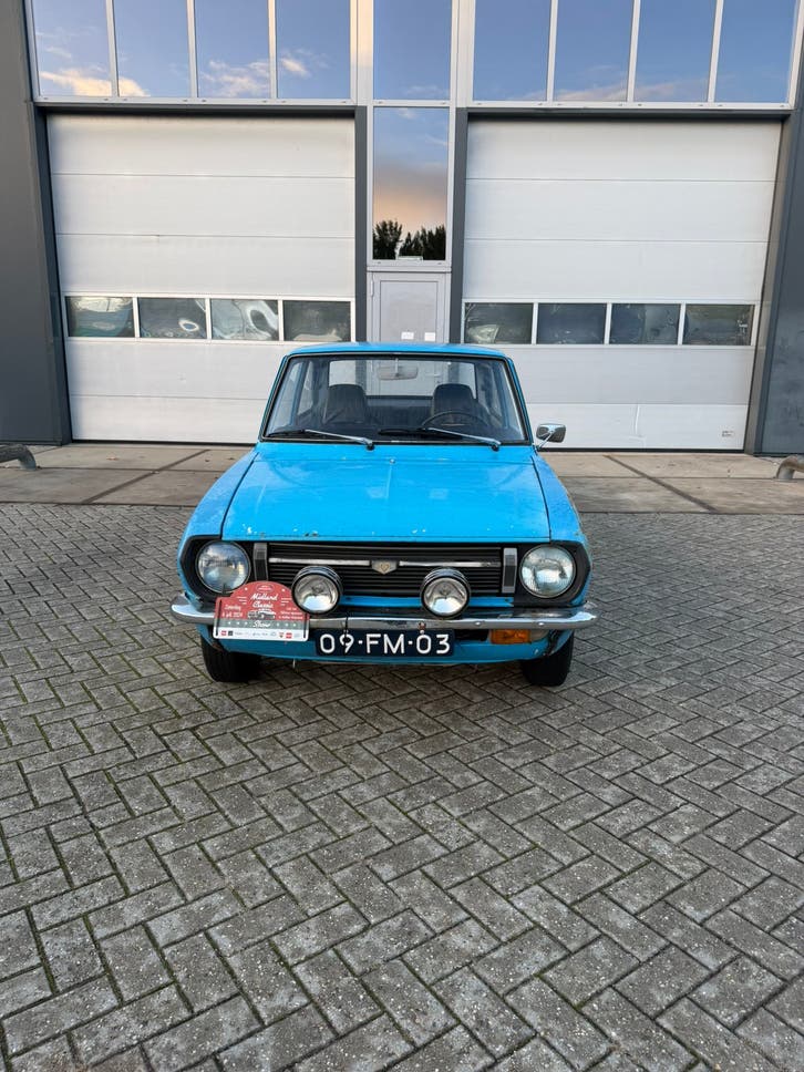 Toyota 1000 special de luxe, Auto's, Achterwielaandrijving, Blauw, Handgeschakeld, Particulier