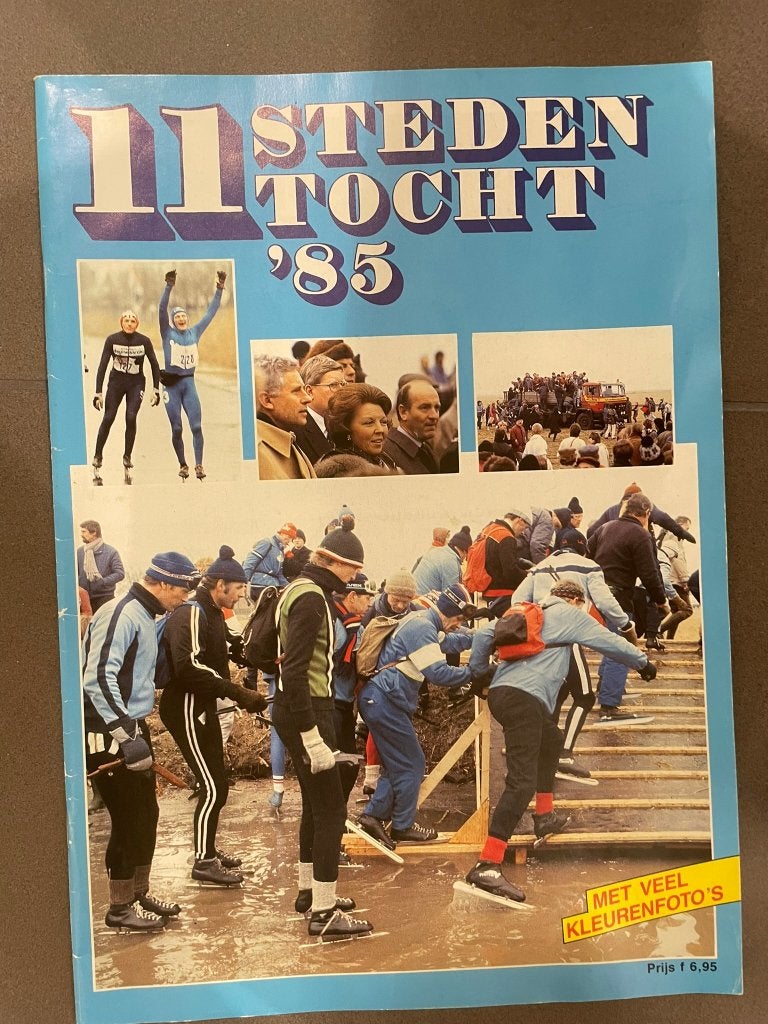 Elfstedentocht ’85 MAGAZINE – zeldzaam vintage pareltje!, Verzamelen, Ophalen of Verzenden, 1980 tot heden, Nederland, Tijdschrift