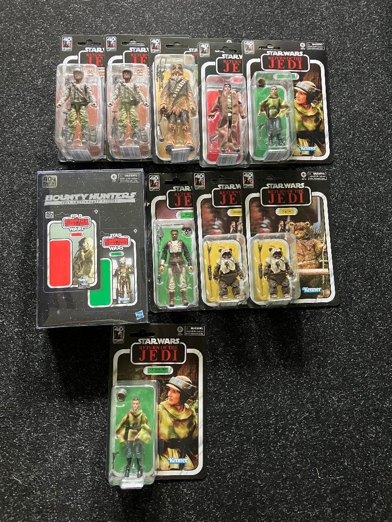 Star Wars Black Series 40th Anniversary 11x, Ophalen of Verzenden, Nieuw