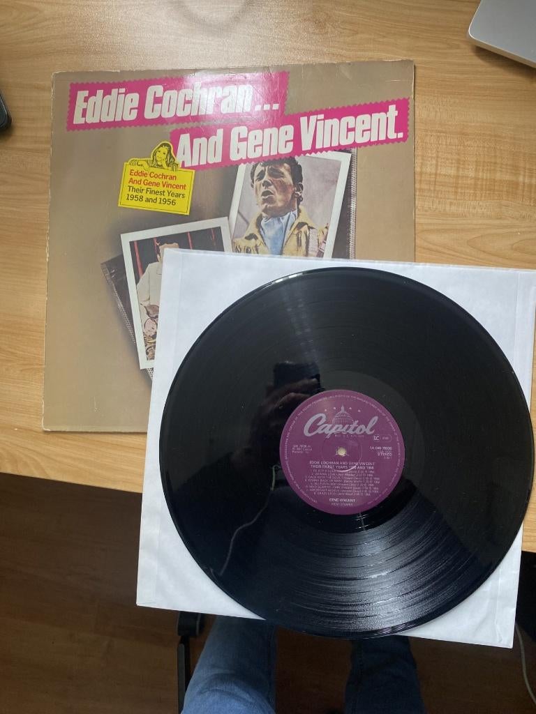 Eddie Cochran And Gene Vincent – Their Finest Years:, 1980 - 1989, Ophalen of Verzenden, Zo goed als nieuw, Rock-'n-Roll