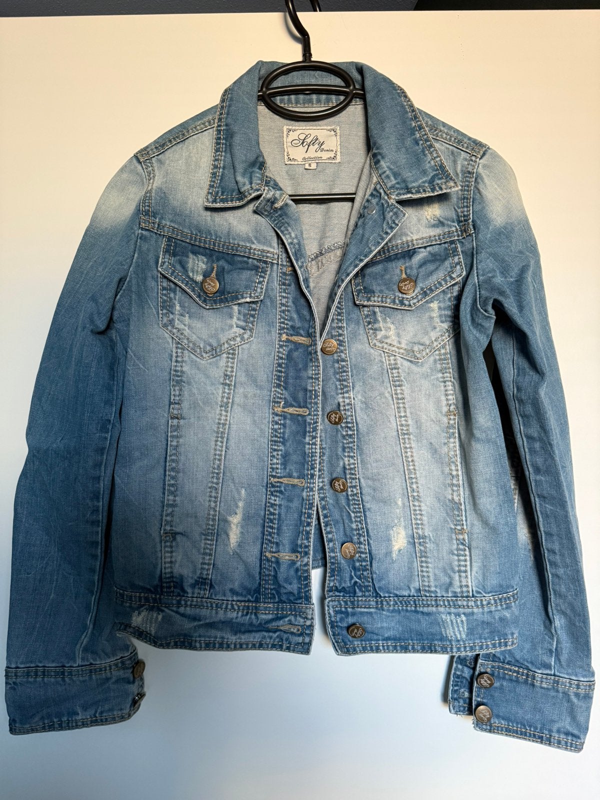 Dames jeans Jack, Spijkerjasje. Mt.S., Kleding | Dames, Blauw, Ophalen of Verzenden, Zo goed als nieuw, Maat 36 (S)