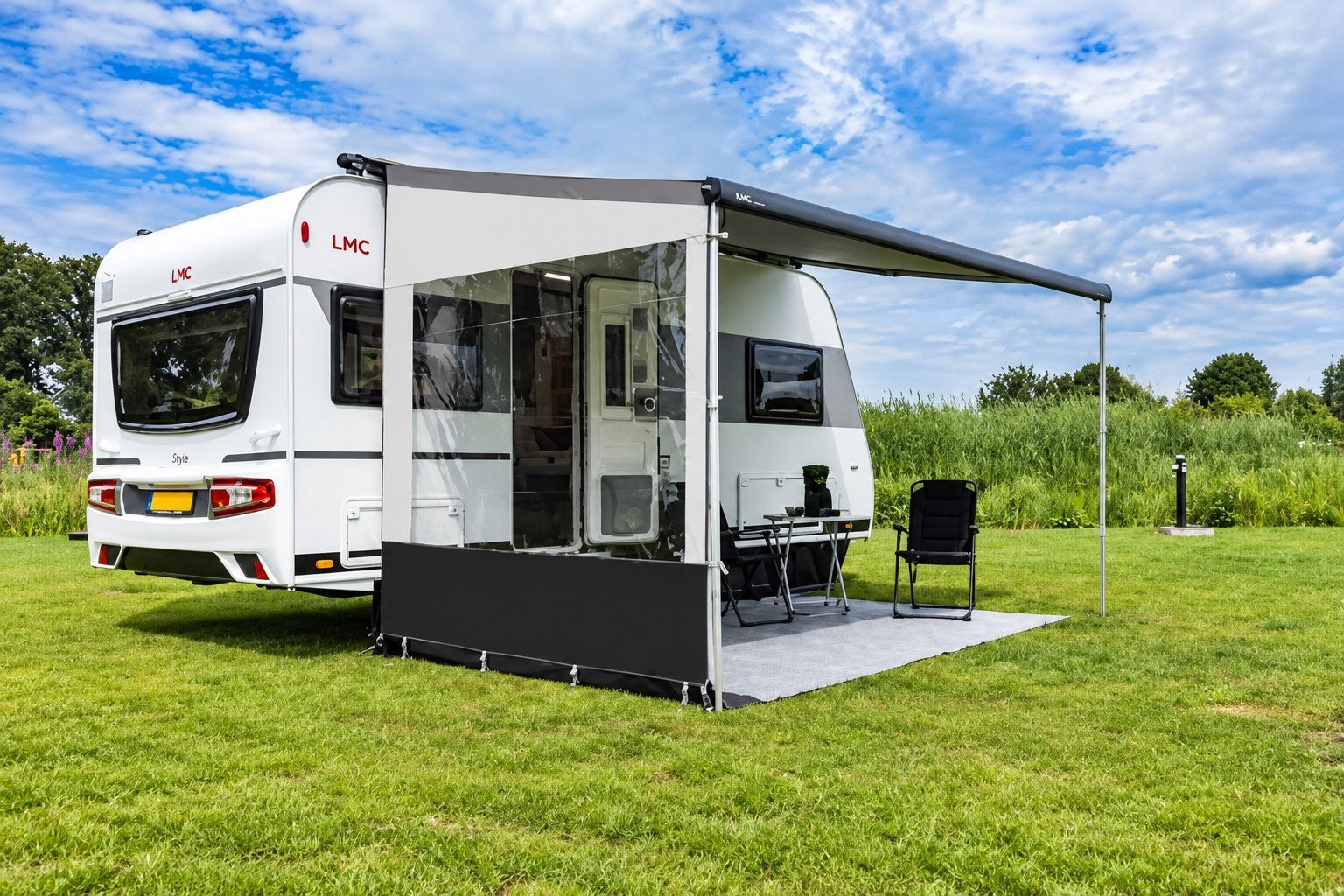 Nieuwe zijwanden voor Thule, Omnistor en Fiamma luifels, Caravans en Kamperen, Ophalen, ., Nieuw, Reda
