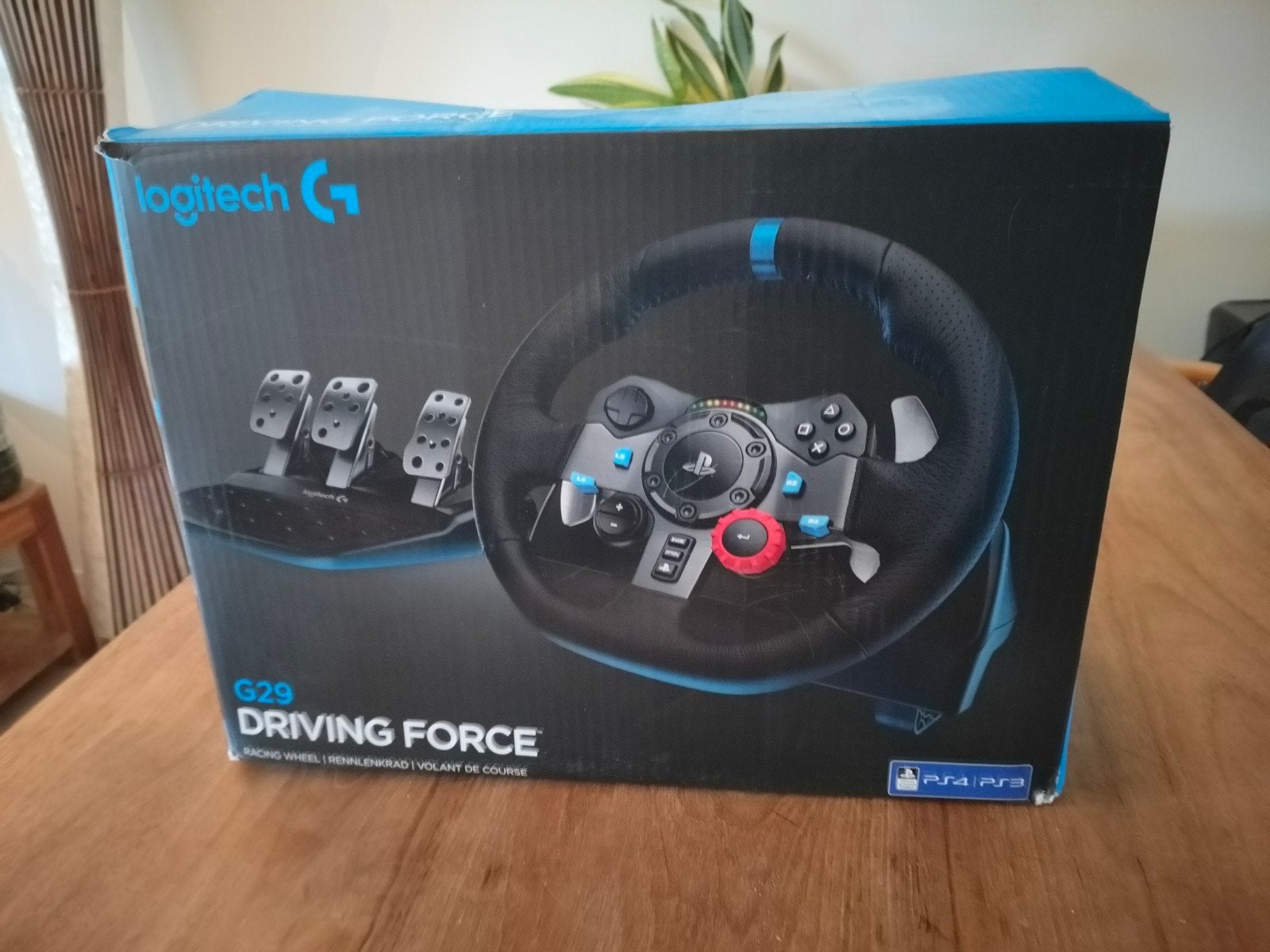 Logitech G29 - stuur en pedalen - pc / ps3/4, Ophalen, Gebruikt
