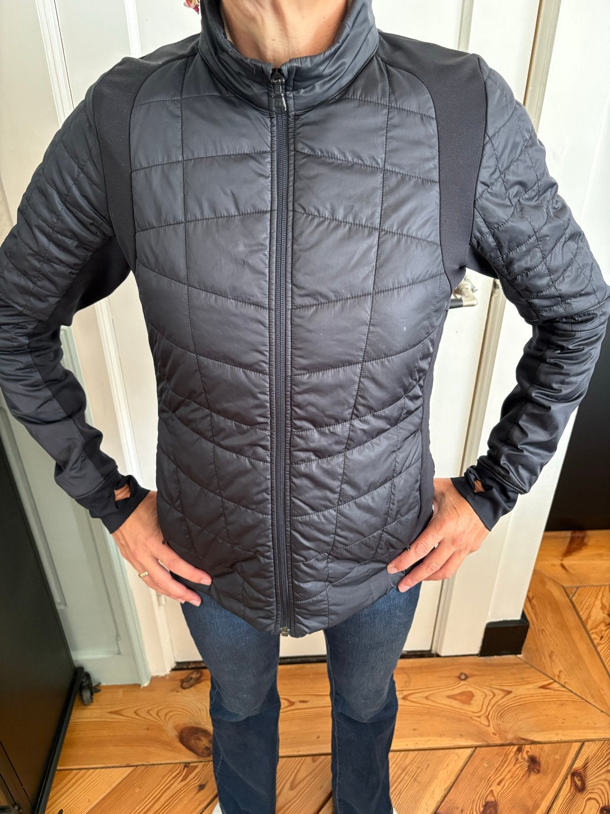 Under Armour Sportieve Jas Maat S - ColdGear Infrared, Zwart, Ophalen of Verzenden, Zo goed als nieuw, Hardlopen of Fietsen