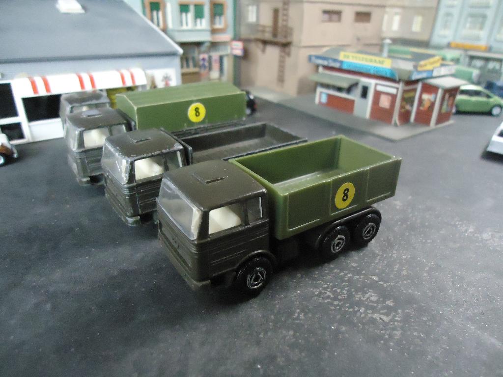 Mercedes Benz LP - Efsi Containerwagen Koninklijke Landmacht, Ophalen of Verzenden, Gebruikt, Bus of Vrachtwagen, Efsi