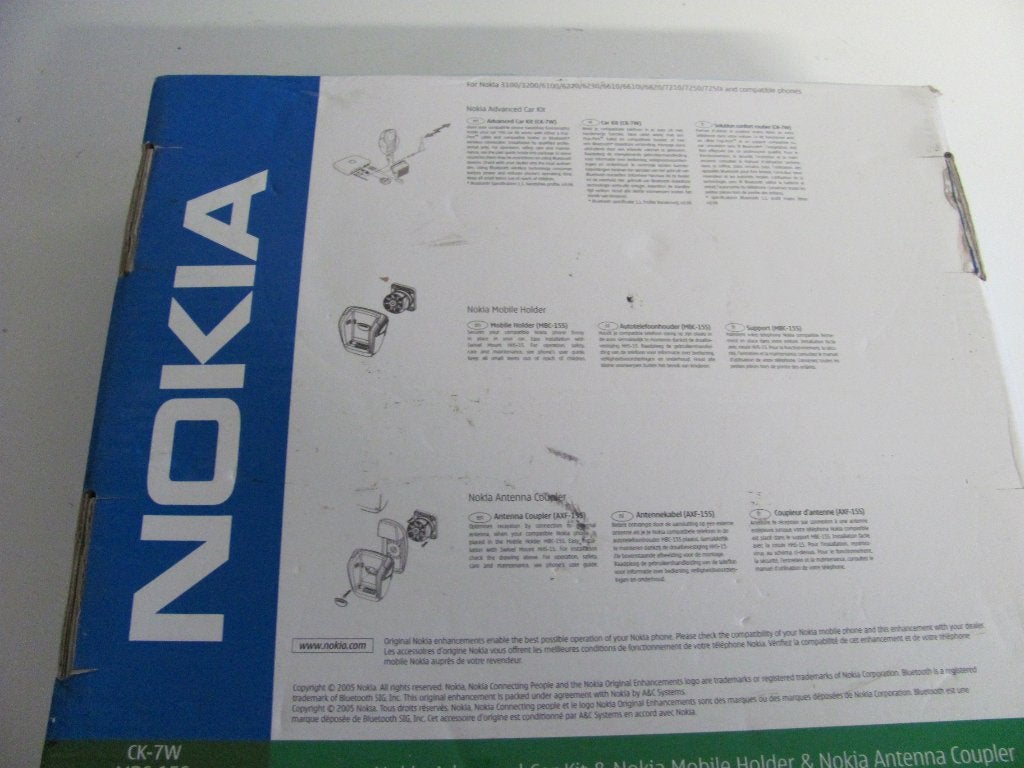 VINTAGE/RETRO Nokia carkit (speaker/houder etc), Ophalen of Verzenden, Overige typen