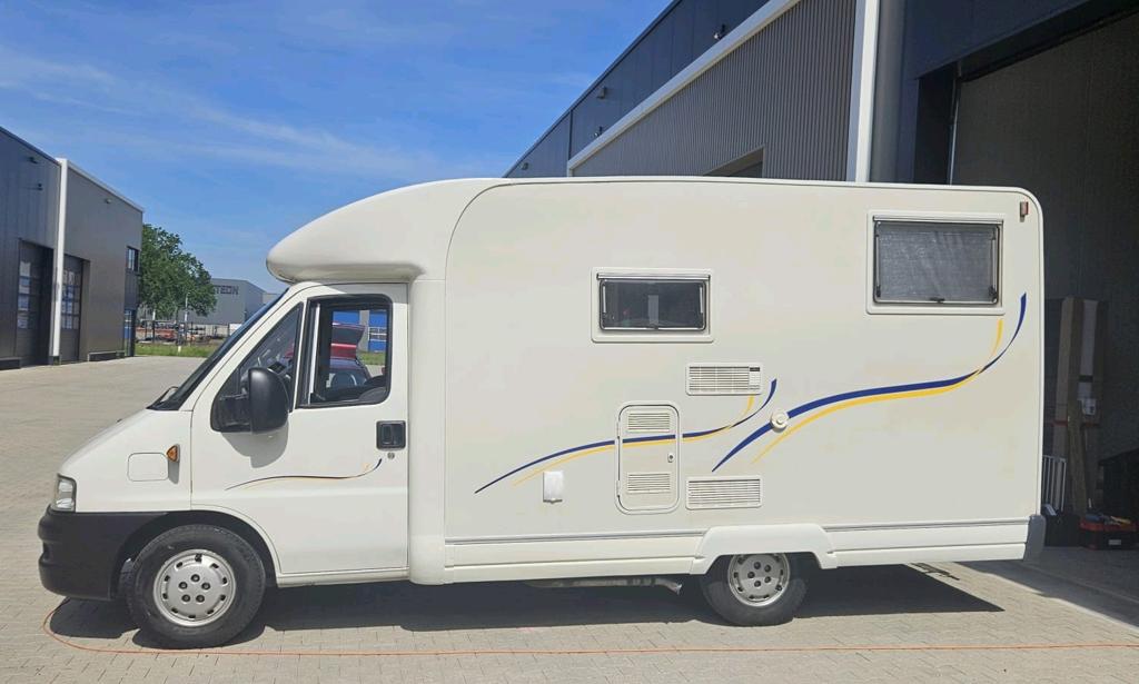 Camper Miller Manitoba (3 pers)/ Fiat Ducato | APK 2027, Caravans en Kamperen, Campers, Particulier, Half-integraal