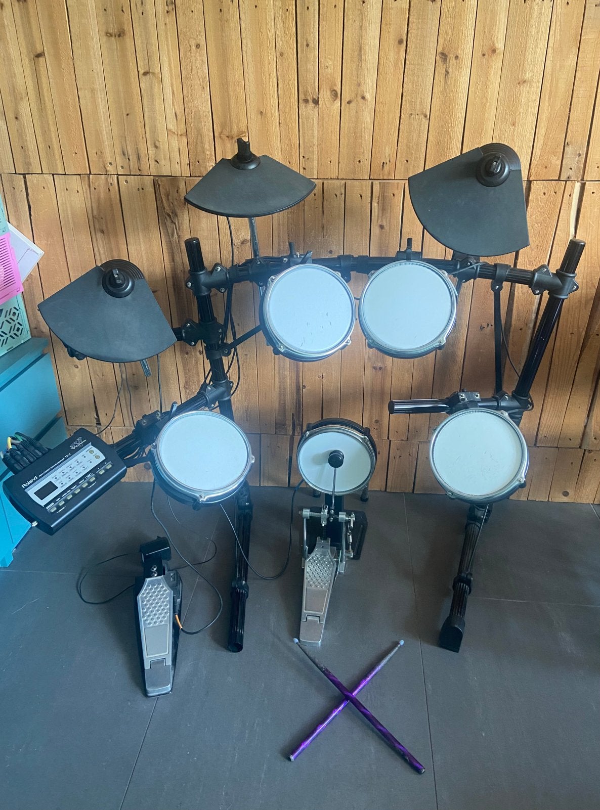 Elektronisch drumstel Roland TD-3, Ophalen, Gebruikt, Roland, Elektronisch
