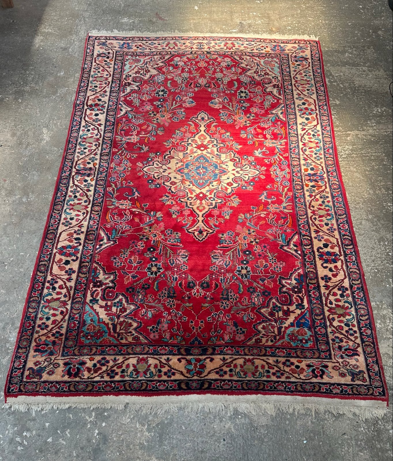 Prachtig Perzisch tapijt - 3.30m x 2.20m, Huis en Inrichting, Stoffering | Tapijten en Kleden, Ophalen, Sarouk, 200 cm of meer
